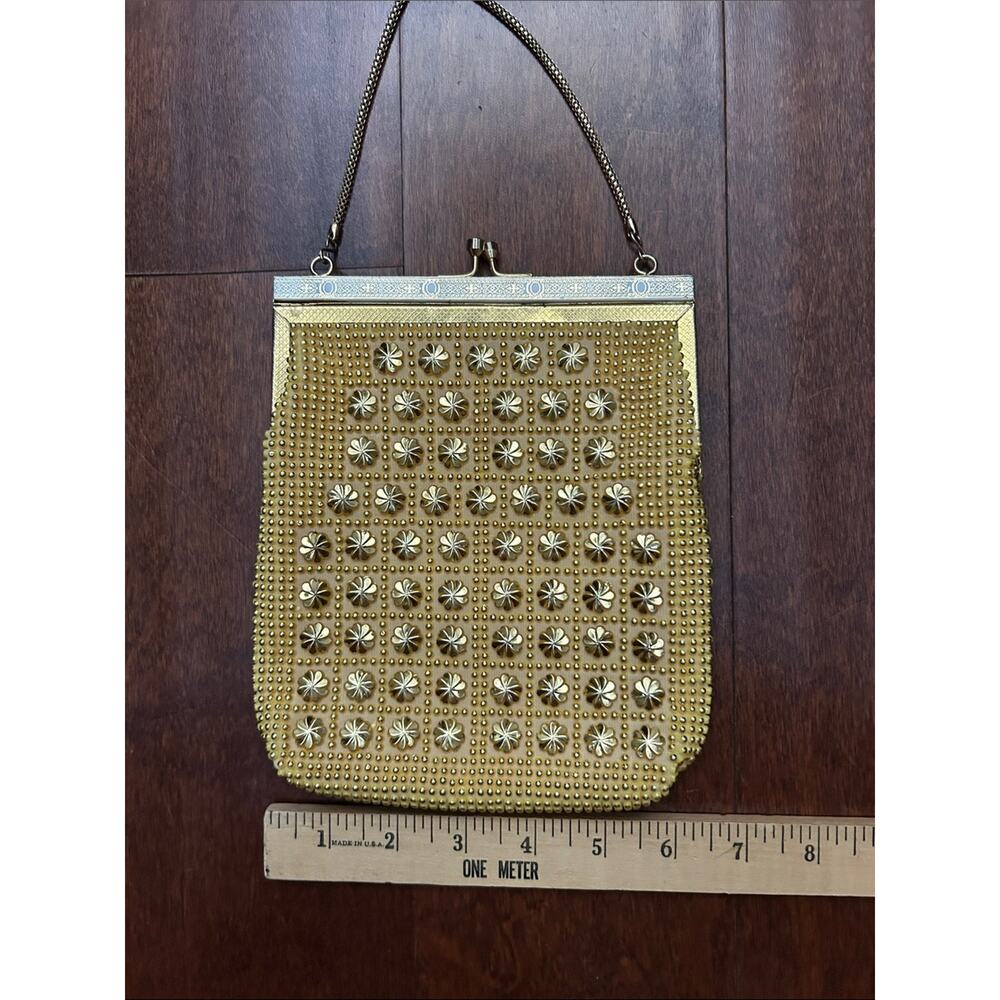 Vintage Gold Candy Dot Hand Bag - Picture 11 of 13
